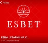 ESBet каппер