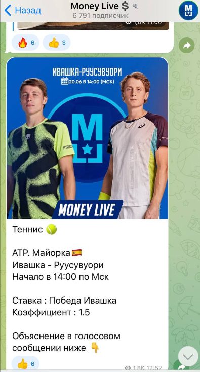 Прогнозы Money Live