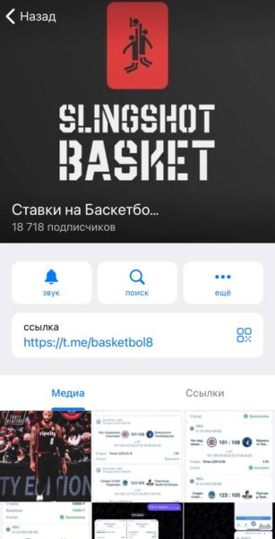 Slingshot Basket телеграмм